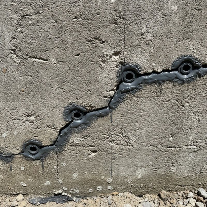 Basement Crack Repair in Davis County, UT