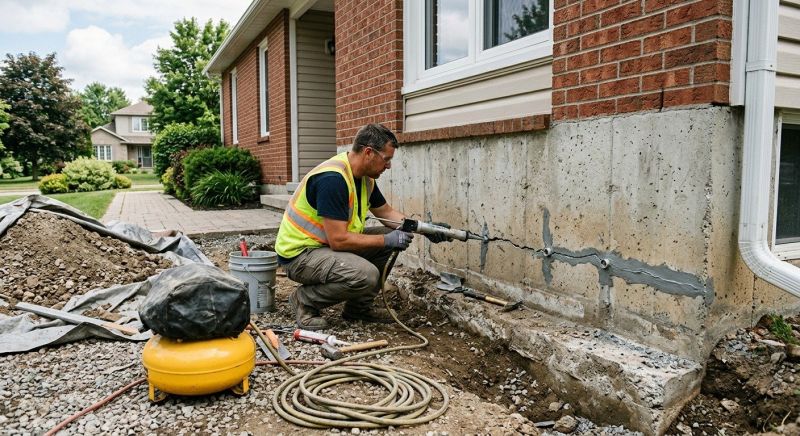 Basement Foundation Repair in Hooper, UT