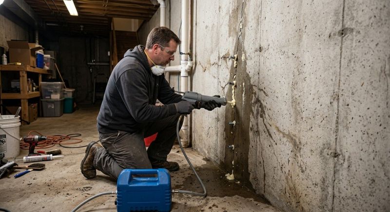 Basement Foundation Repair in Weber County, UT