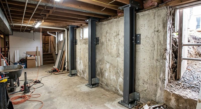 Basement Stabilization in Davis County, UT