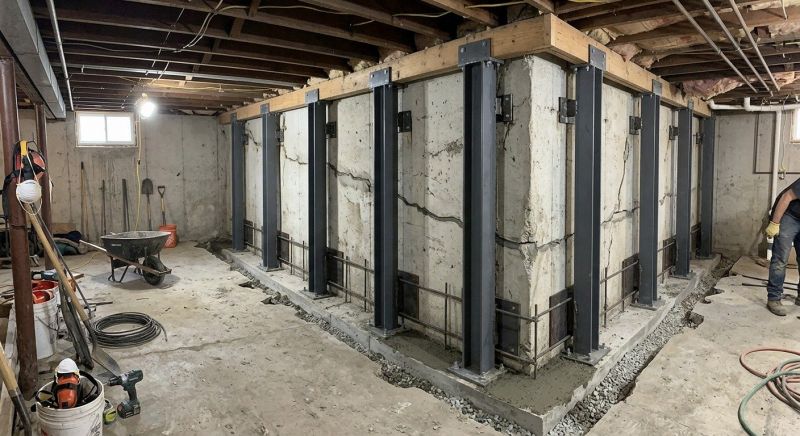Basement Underpinning in Davis County, UT