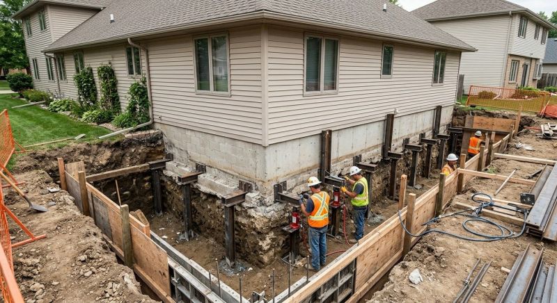 Basement Underpinning in Davis County, UT