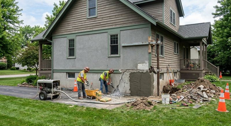 Building Foundation Repair in Farmington, UT