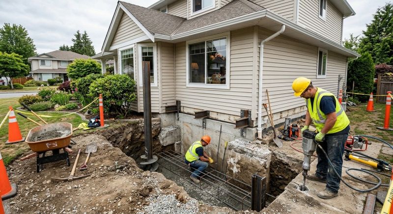 Building Foundation Repair in Hooper, UT