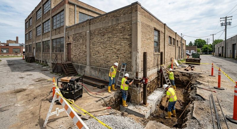 Building Foundation Repair in North Salt Lake, UT