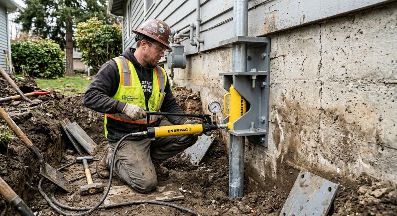 Concrete Foundation Leveling in Clearfield, UT