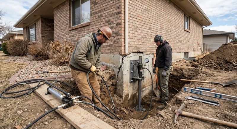 Concrete Foundation Repair in Davis County, UT