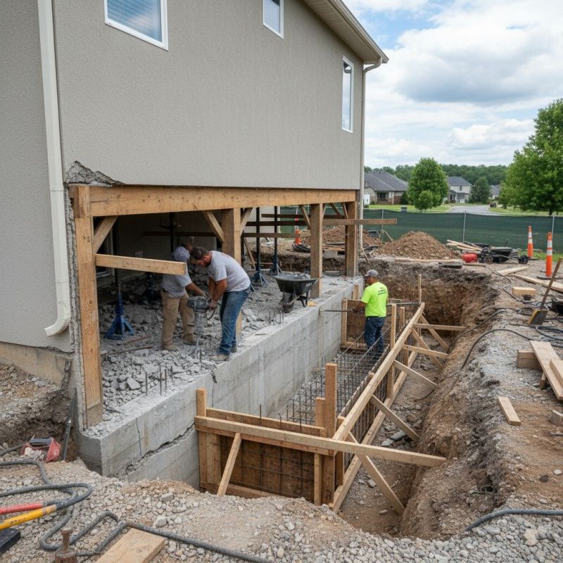 Concrete Foundation Repair in Davis County, UT