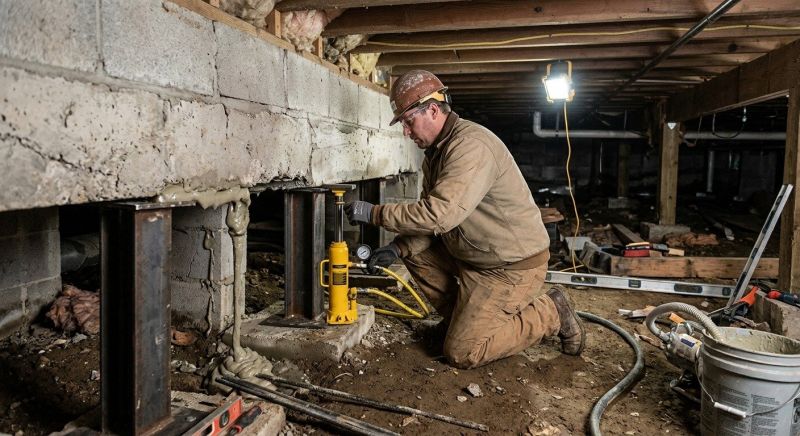 Crawl Space Leveling in Davis County, UT