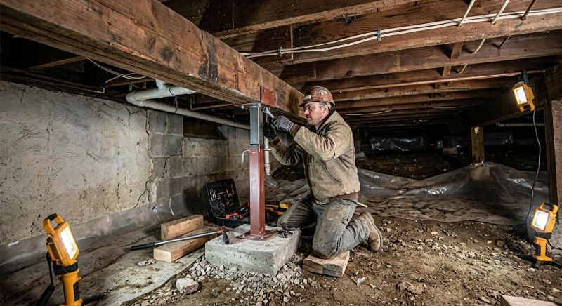 Crawlspace Foundation Repair in Clearfield, UT