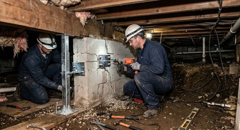 Crawlspace Foundation Repair in Eden, UT