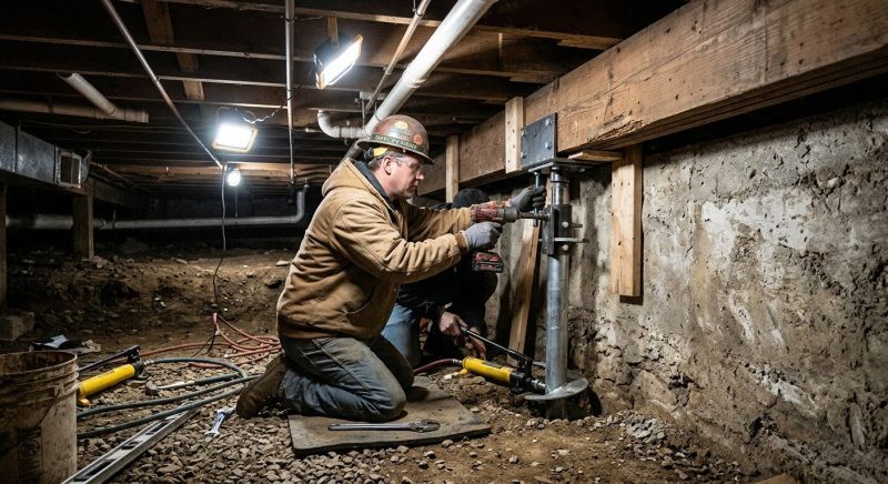 Crawlspace Foundation Repair in Farmington, UT
