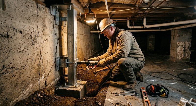 Crawlspace Foundation Repair in Roy, UT