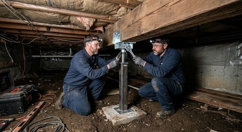 Crawlspace Foundation Repair in Roy, UT