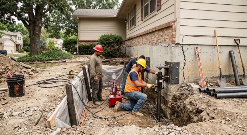 Deep Foundation Repair in Davis County, UT
