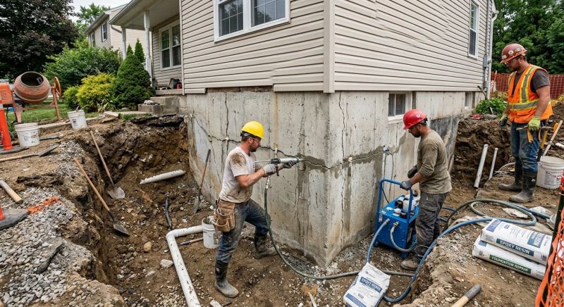 Foundation Damage Repair in Hooper, UT