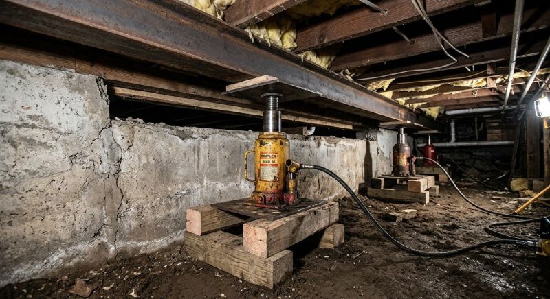 Foundation Jacking in Clearfield, UT