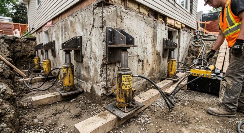 Foundation Jacking in Farmington, UT