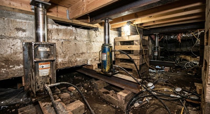 Foundation Jacking in Farmington, UT