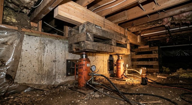 Foundation Jacking in Hooper, UT