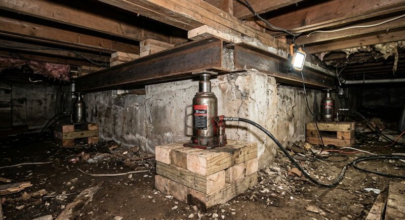 Foundation Jacking in Hooper, UT