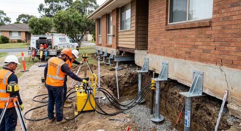 Foundation Jacking in Huntsville, UT