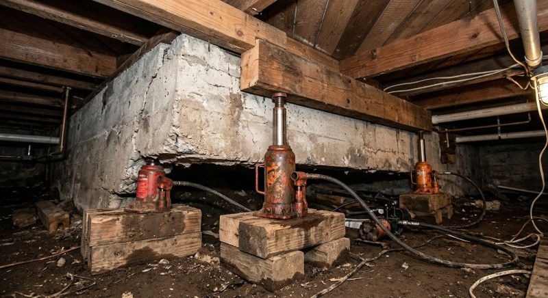 Foundation Jacking in Davis County, UT