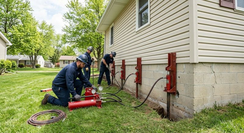 Foundation Jacking in North Salt Lake, UT