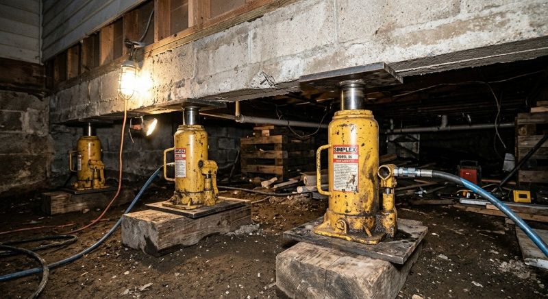 Foundation Jacking in Ogden, UT