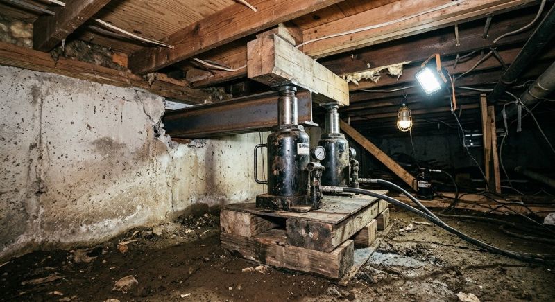 Foundation Jacking in Ogden, UT