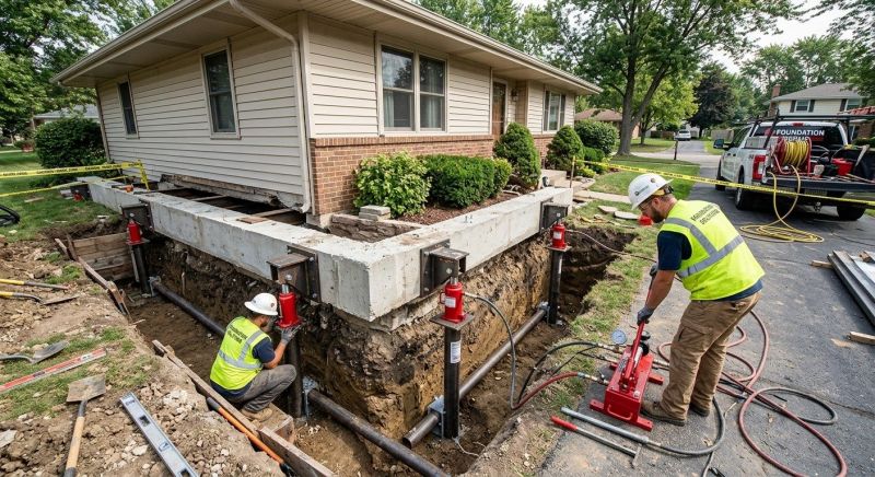 Foundation Jacking in Weber County, UT