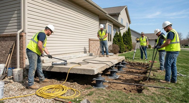 Foundation Lifting in Centerville, UT