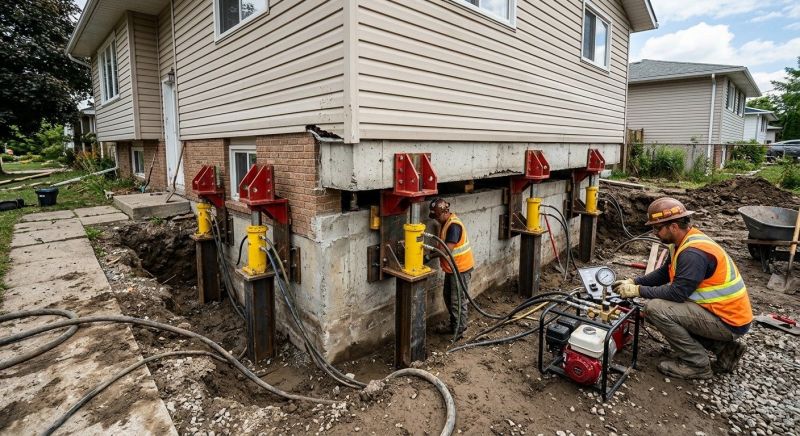 Foundation Lifting in Centerville, UT