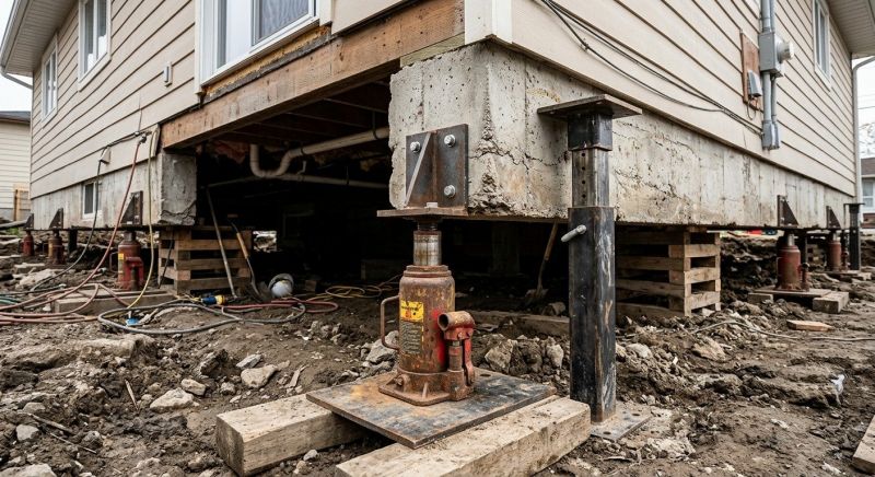 Foundation Lifting in Hooper, UT