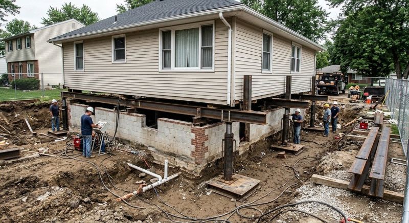 Foundation Lifting in Morgan, UT