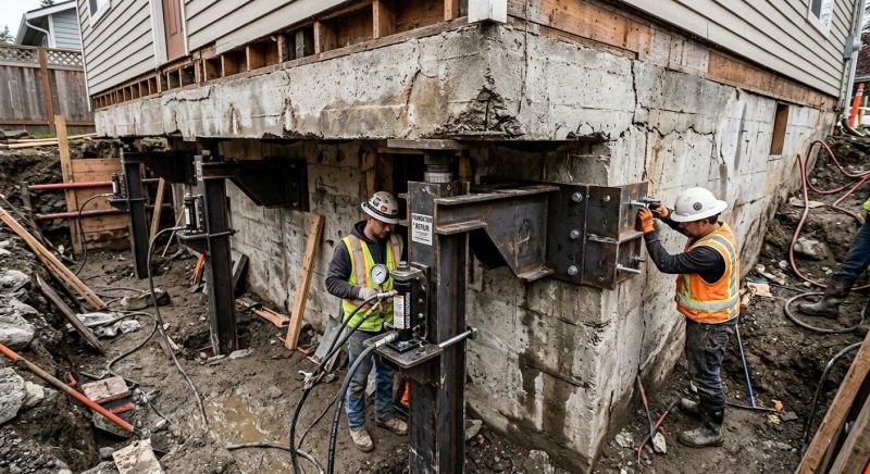 Foundation Lifting in Syracuse, UT