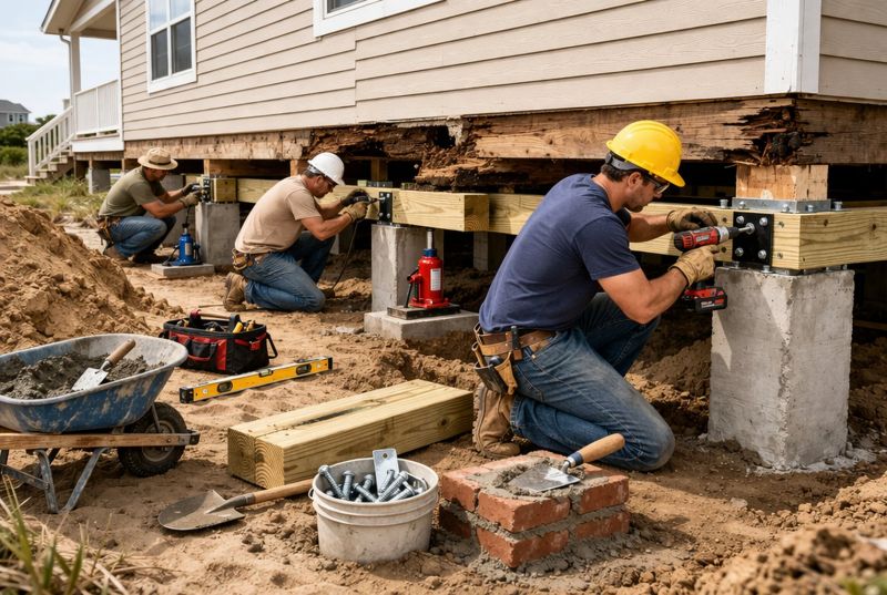 Foundation Raising in Eden, UT