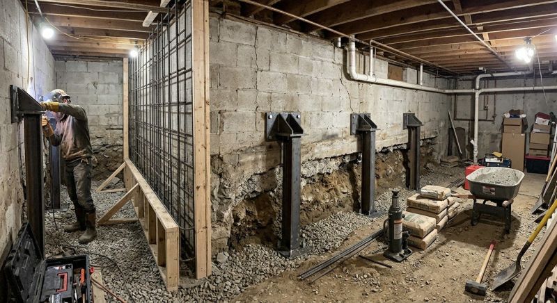 Foundation Stabilizing in Huntsville, UT
