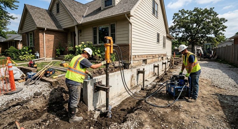 Foundation Stabilizing in Davis County, UT