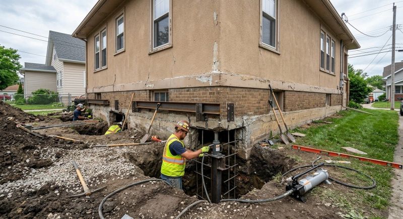 Foundation Underpinning in Davis County, UT