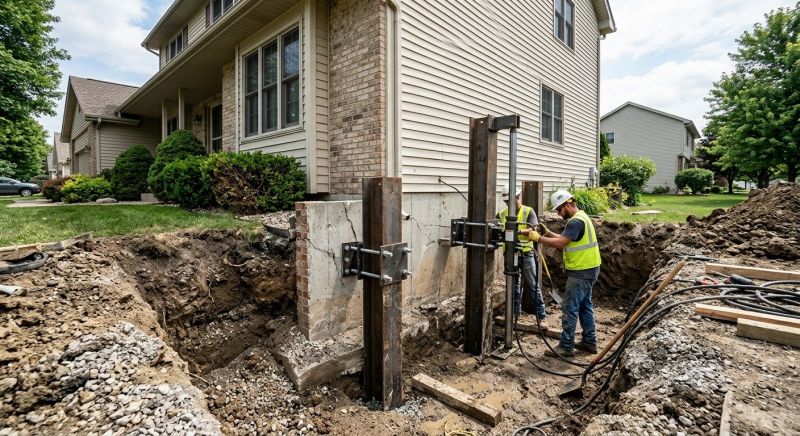 Foundation Underpinning in Davis County, UT