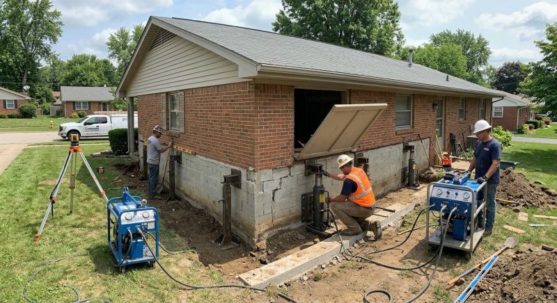 Home Foundation Leveling in Clearfield, UT