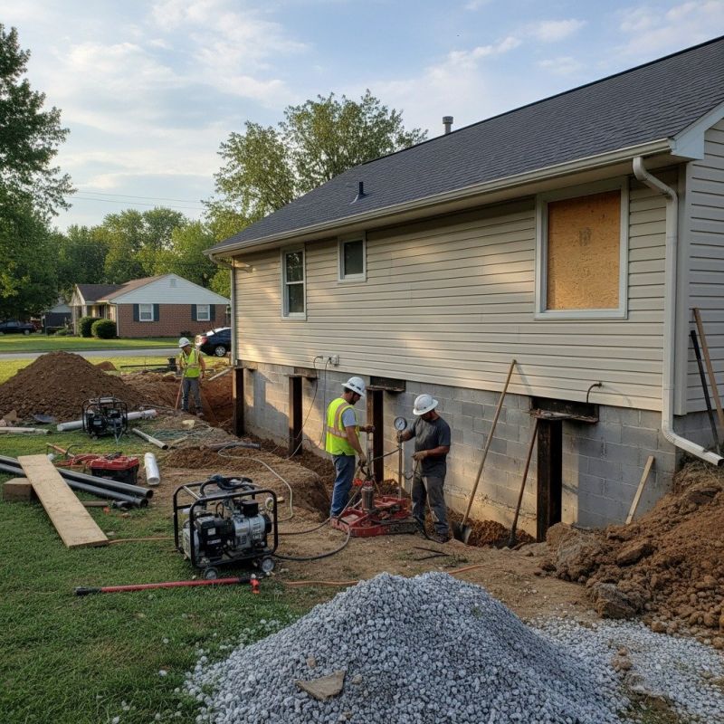 Home Foundation Repair in Hooper, UT