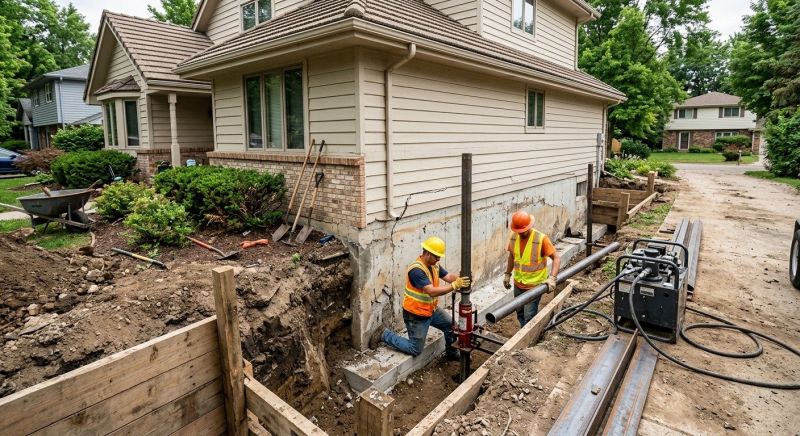 Home Foundation Repair in Woods Cross, UT