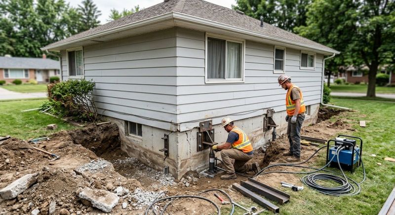 House Foundation Repair in Ogden, UT