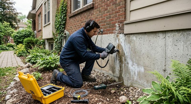 Leaking Foundation Repair in Davis County, UT
