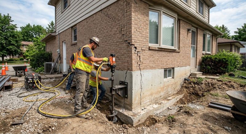 Settling Foundation Service in Davis County, UT