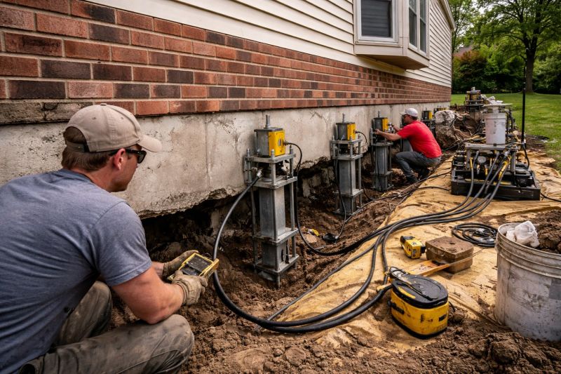 Settling Foundation Service in Morgan, UT