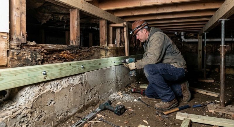 Sinking Foundation Repair in North Salt Lake, UT