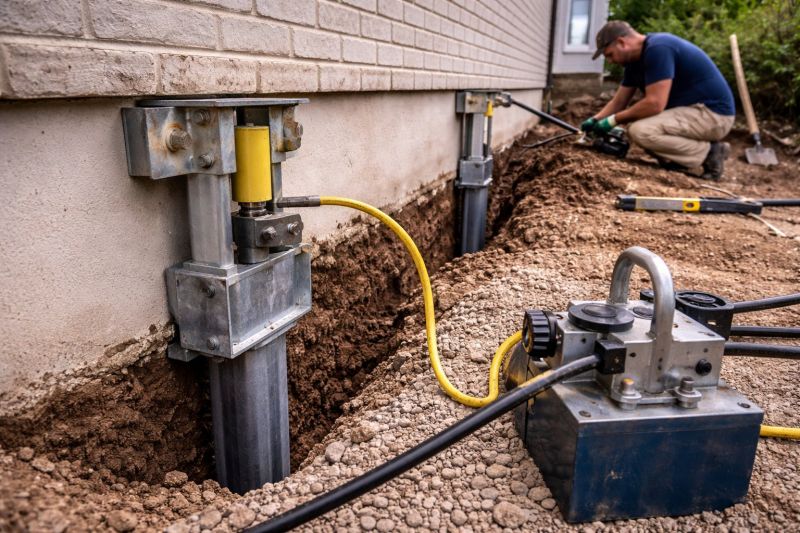 Sinking Foundation Repair in Ogden, UT